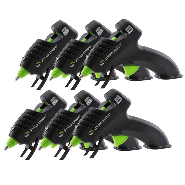 Plus Series Low Temperature Mini Hot Glue Gun, 6PK, Surebonder, Mfr#: LT160F